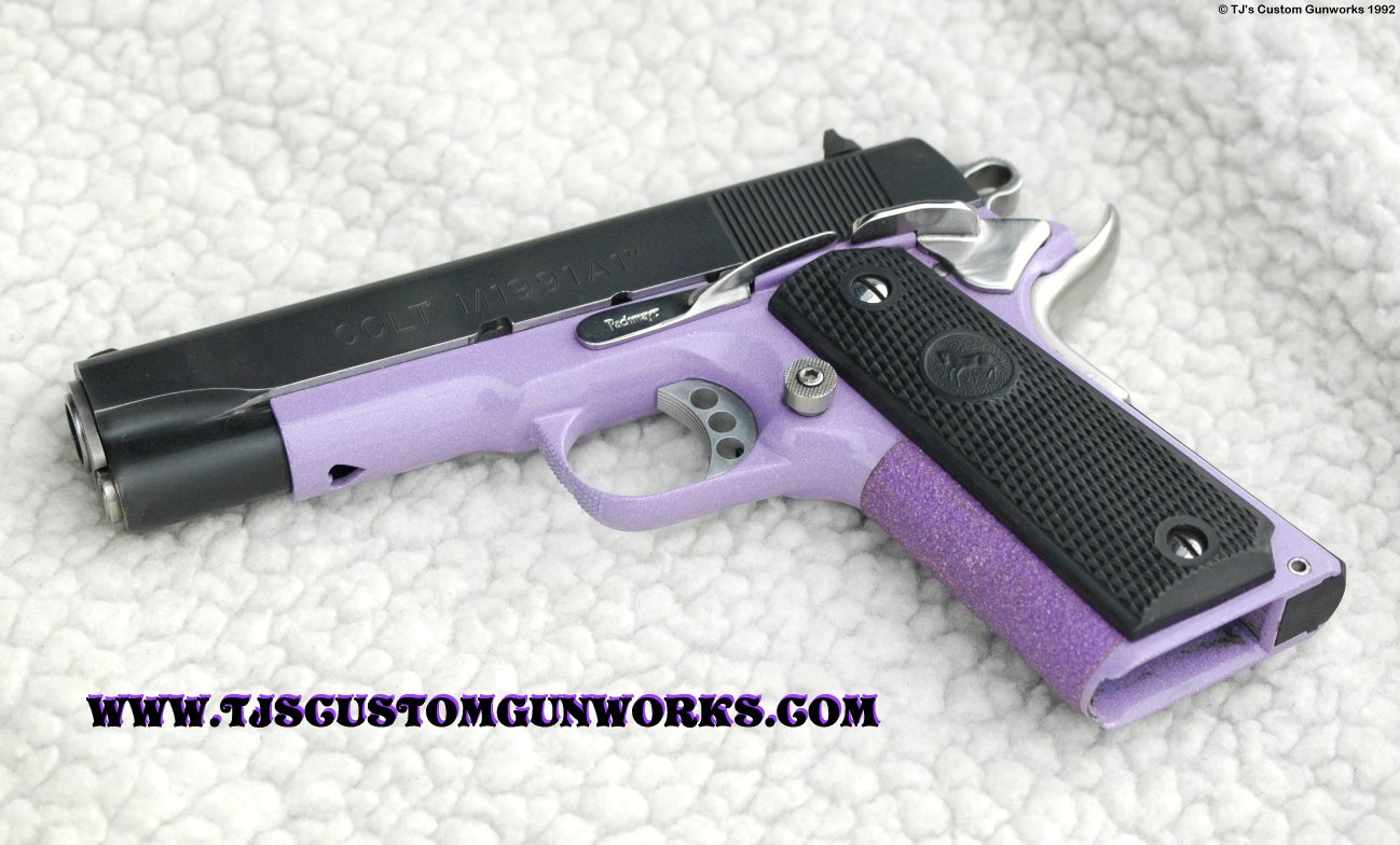 Custom Purple Heart Colt 1991A1 Commander .45