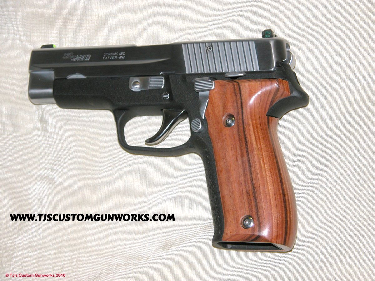 Custom Sig Sauer P226 2-Tone Black & Hard Chrome