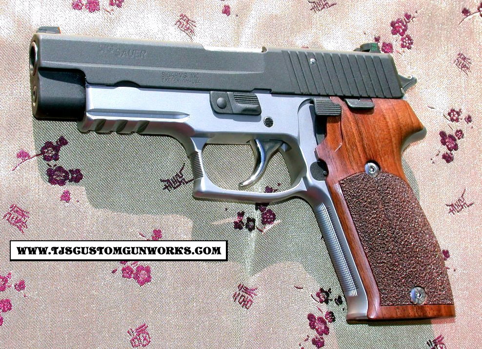 Custom Sig Sauer P220ST Melted Two-Tone .45 1