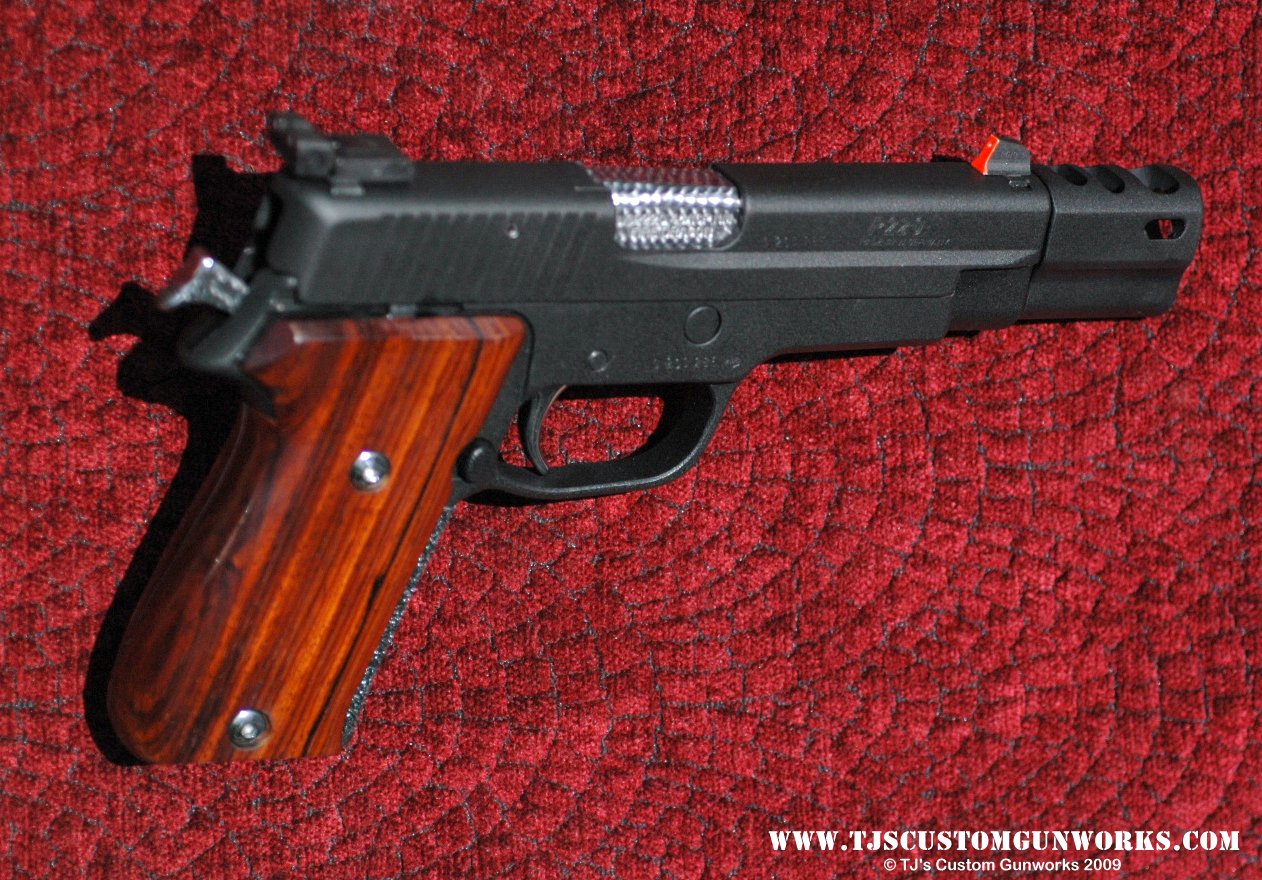 Custom Sig Sauer P220 Comp Gun Black Teflon 3