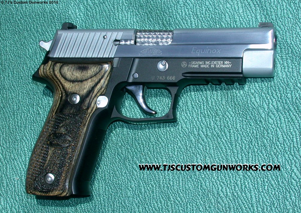 Custom Sig Sauer P226 2-Tone Hardchromed Equinox
