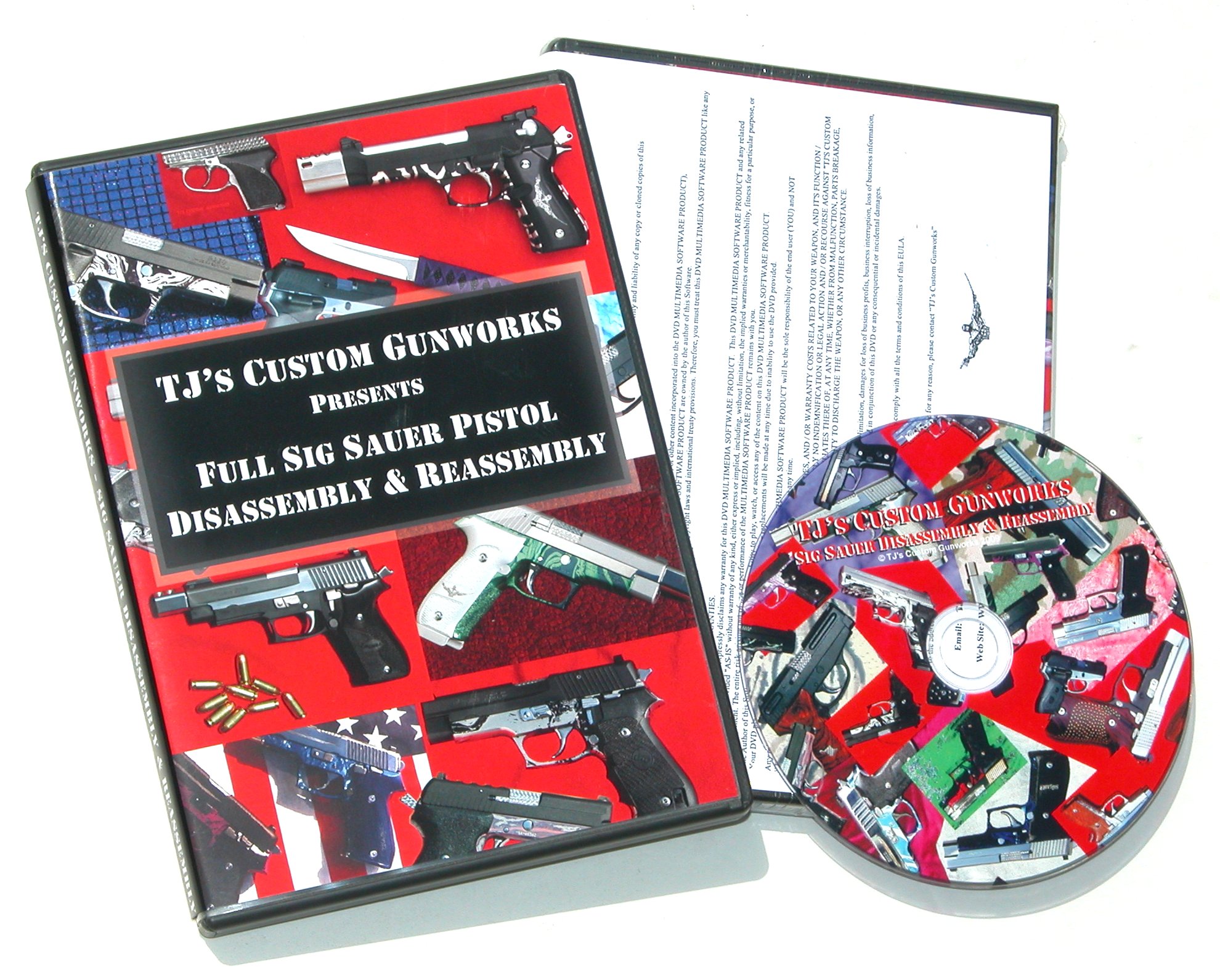 TJ's Custom Gunworks Sig Sauer Disassembly & Reassembly DVD Instructional Video