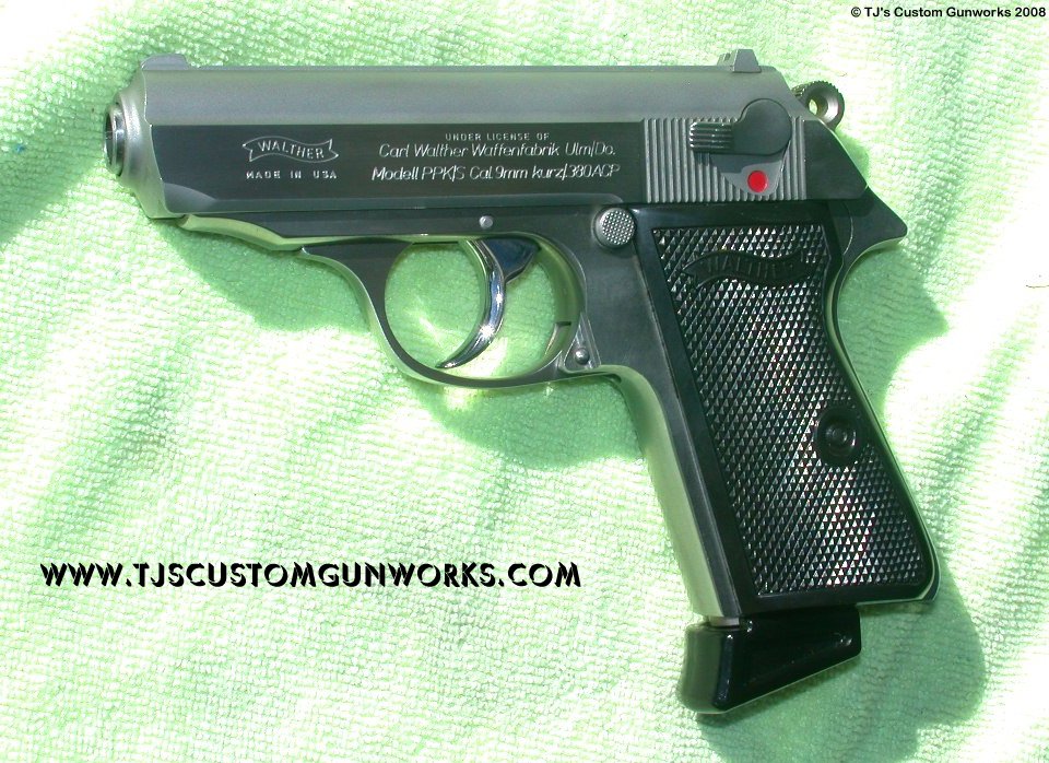 Stainless Steel Walther PPKS Custom 1