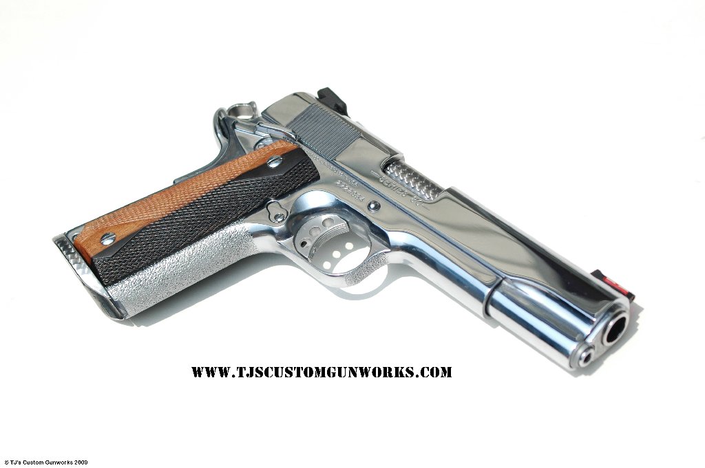 High Polished Hard Chrome Colt 1991A1 Custom 2