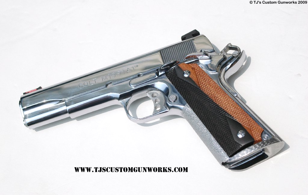 High Polished Hard Chrome Colt 1991A1 Custom 3