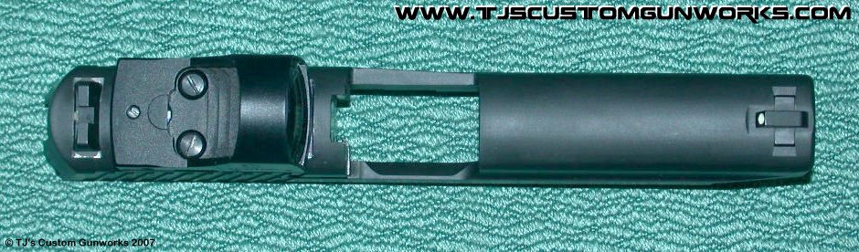 Doctor Red Dot Sight Mill Mounted On Sig P226 Slide 3