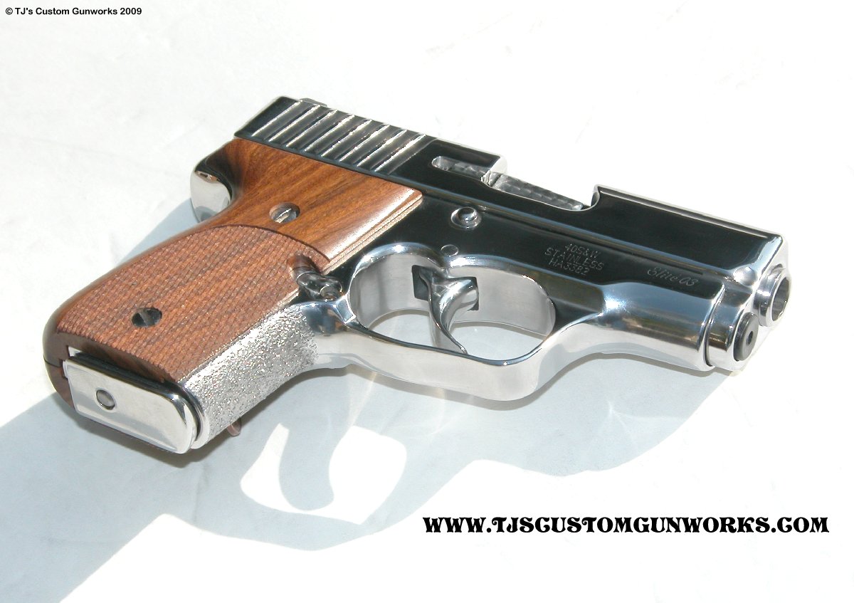 Custom High Polished Stainless Kahr MK40 Ultimate 3