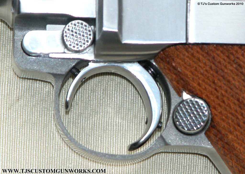 Custom Trigger Set Screws On Mitchell Luger 9mm