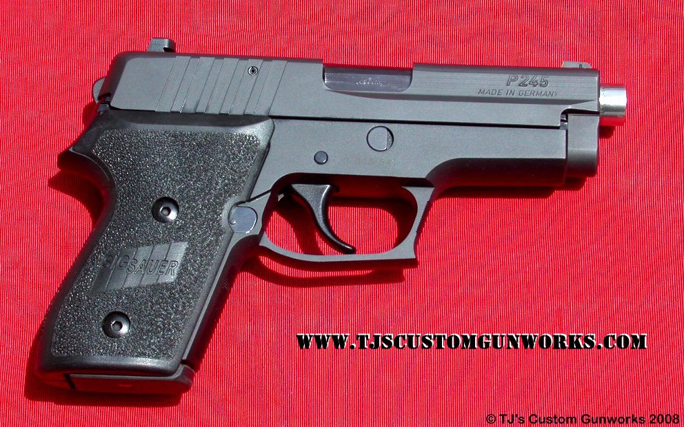 Custom Sig Sauer P245 With Extended Barrel